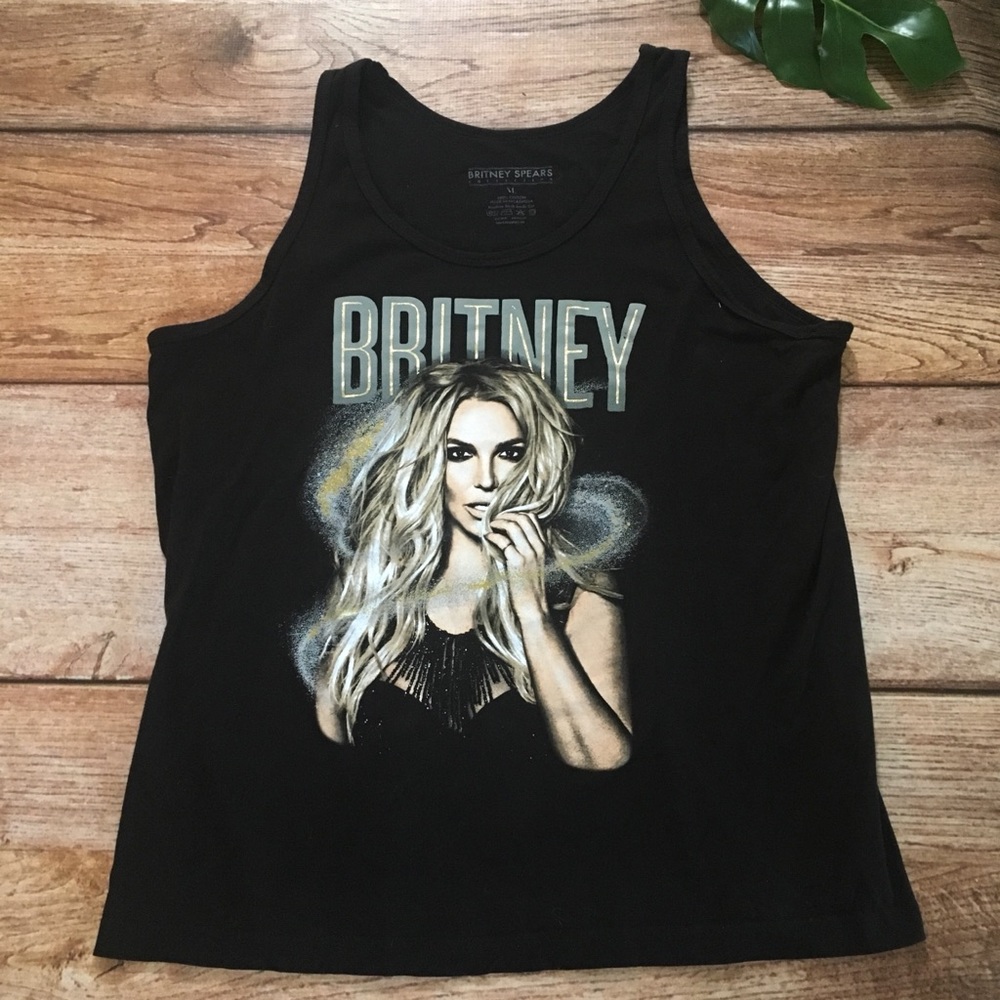 Britney Spears Sleeveless Shirt XL
